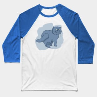British cat. Sad cat. Baseball T-Shirt